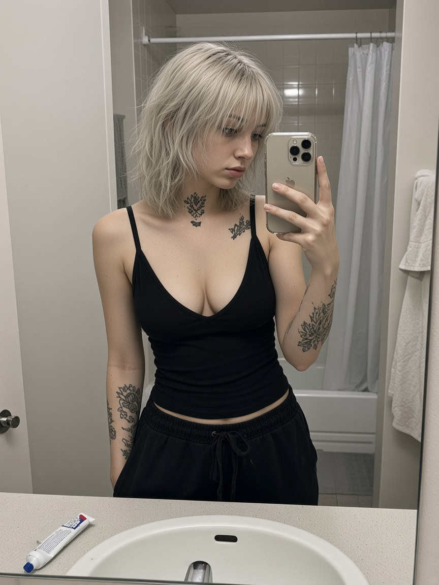 Raven goth mommy photo 3