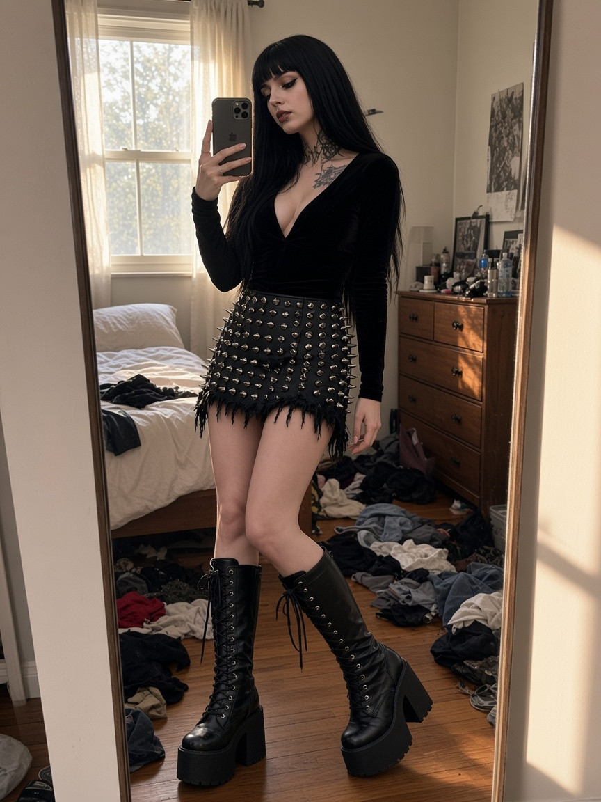 Selene goth mommy photo 5